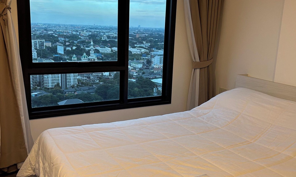 Suan Luang Condo | #3 Warm and peaceful 29sqm 1-bedroom in Bangkok with AC, fitness, pool, WiFi
