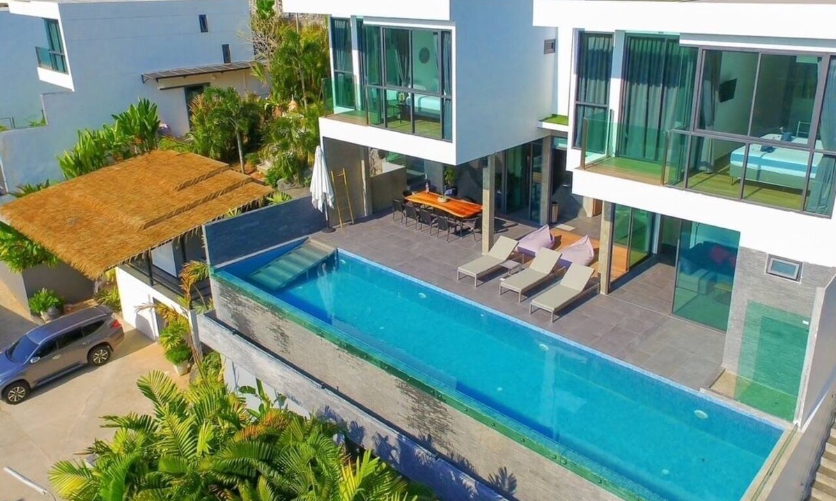Karon Villa | Baan Saint-Tropez Sea View Villas Kata Beach