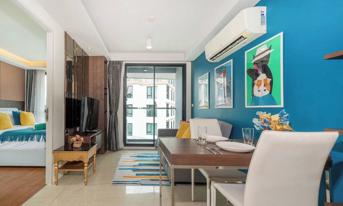 Choeng Thale Apartment | Best for Digital Nomad-1 BR Apt close to Surin Beach