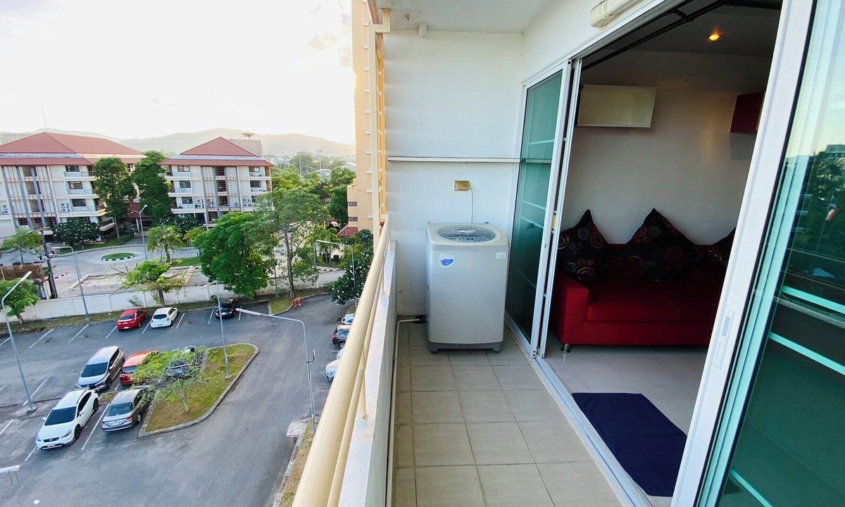 Talat Yai Condo | Cozy 2-bedroom condo in Phuket Town with AC, WiFi