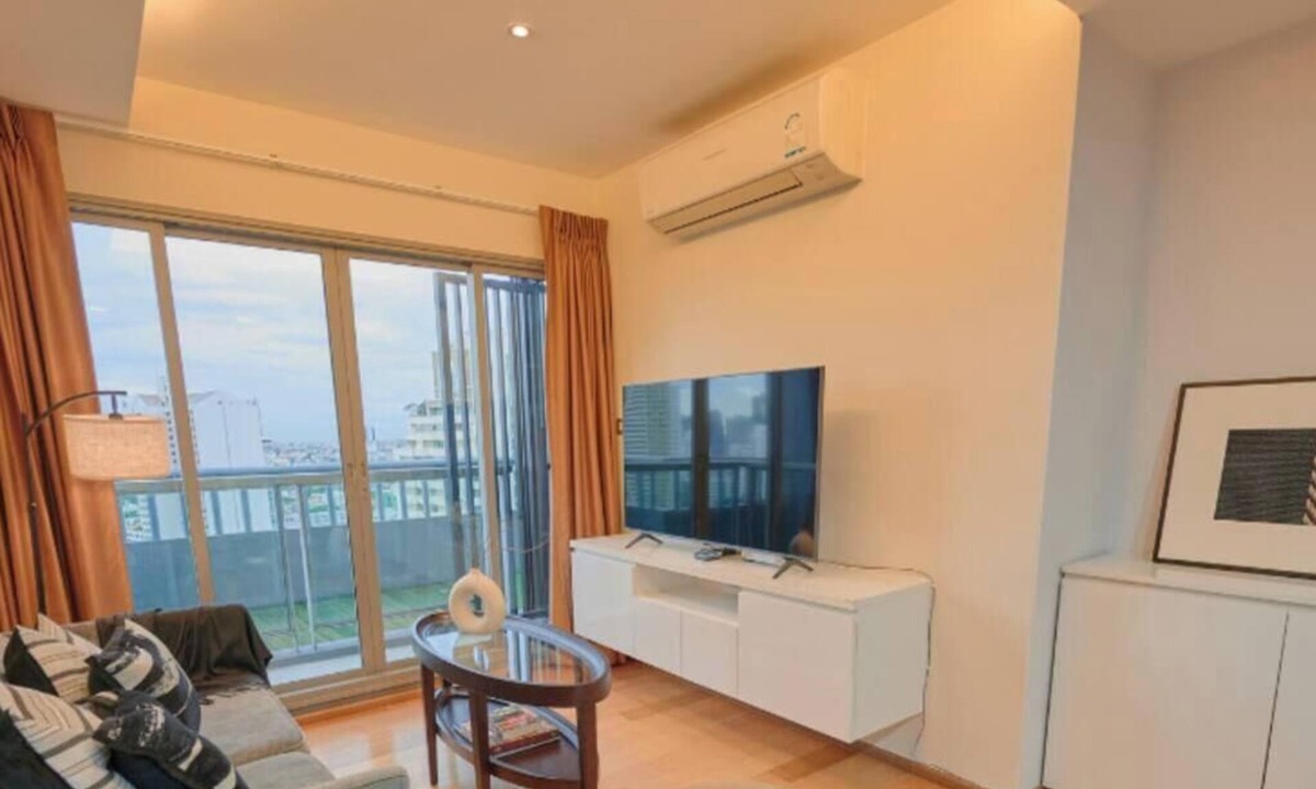 Asoke Condo | KingBed-5min»Metro-HighFloor-Kitchen-Gym-500Mbps - Apartment