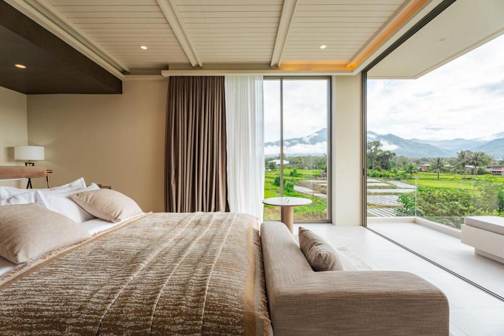 Pua Apartment | Nan Arun Suite North 201 Mountain View for 2 Nan