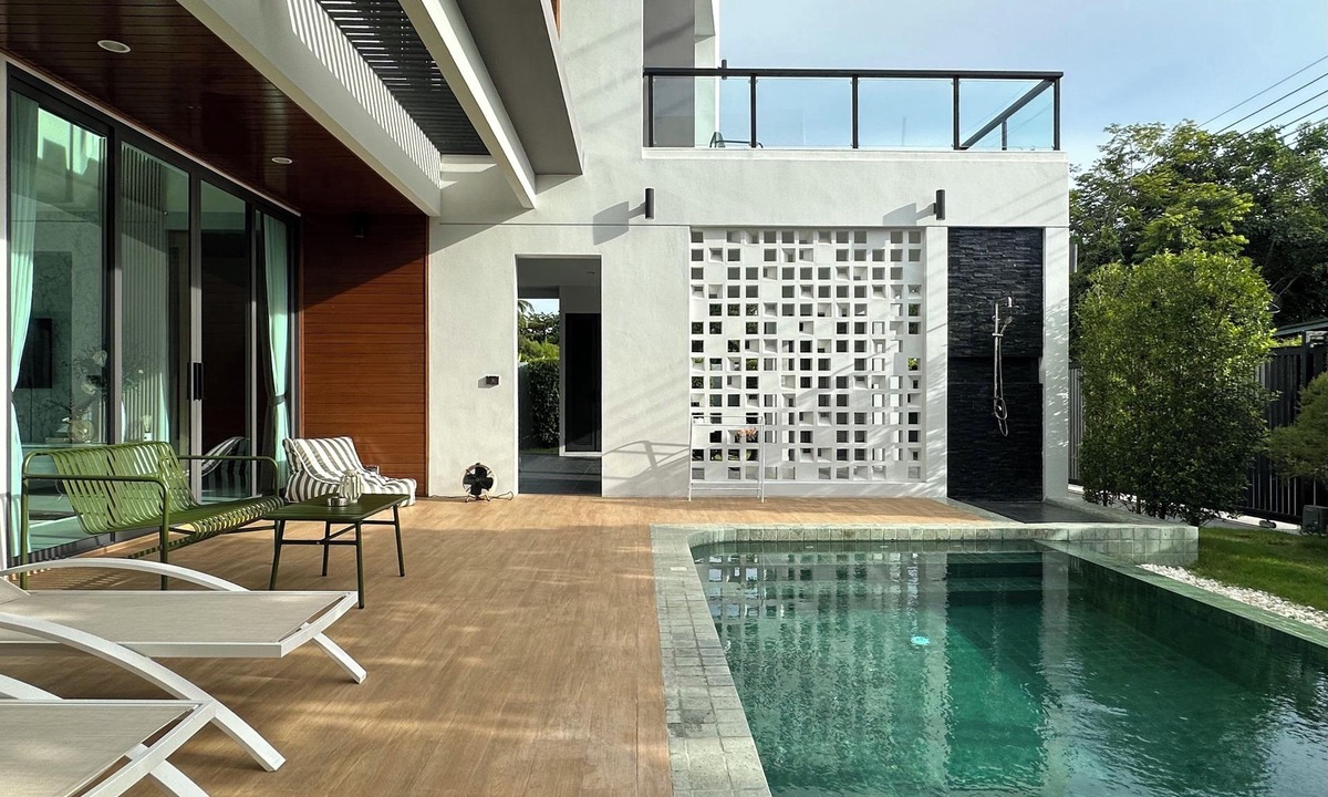 Huai Yai Villa | OVER #pattaya #jomtien #new #luxury #pool #villa #house #3BR #chill #mood #trip