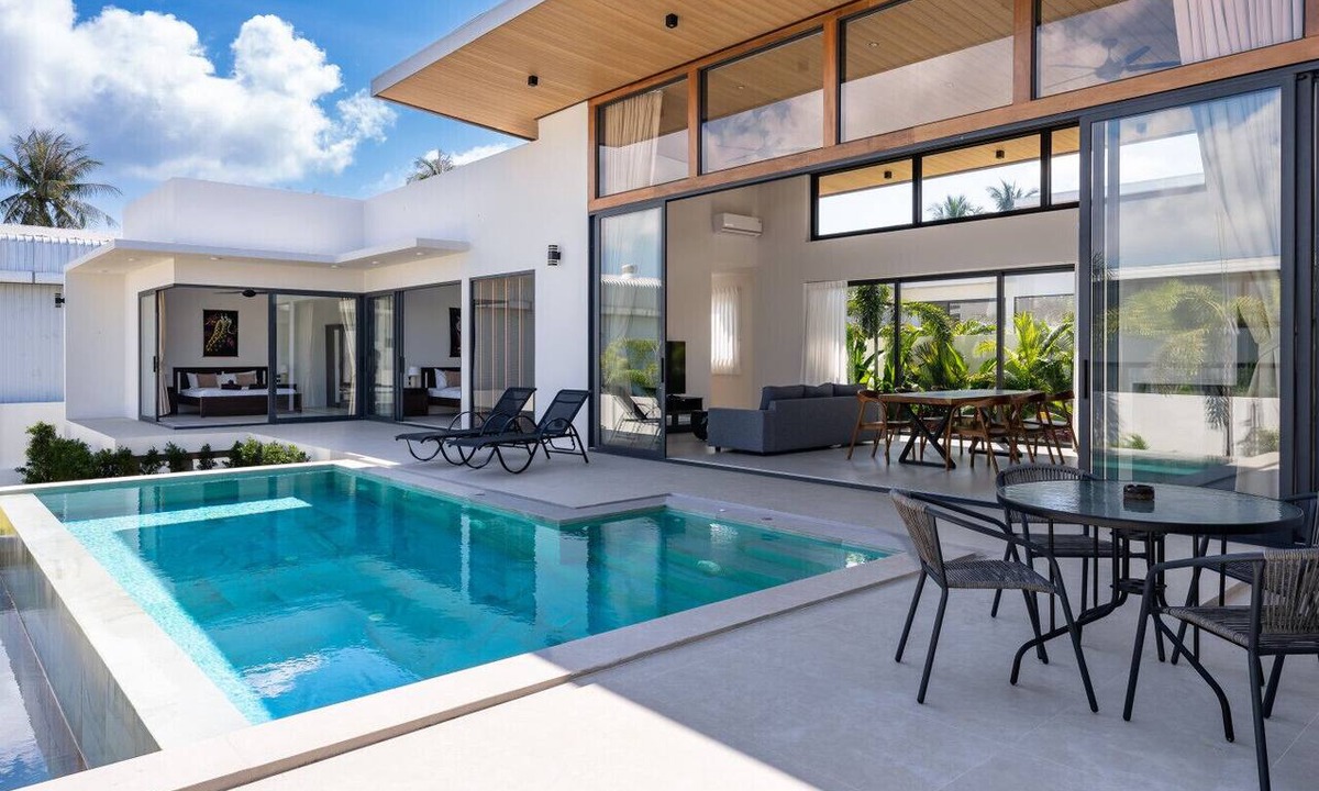 Bophut House | Palm Breeze 3br Pool Villa