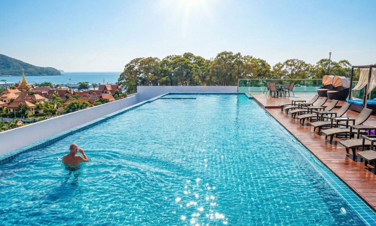 Bang Sare Apartment | Sea saran condominium Bang saray - Modern nature studio relaxing beachfront Pool