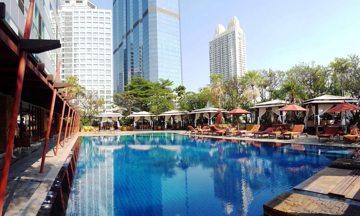 Yan Nawa Apartment | Serviced 1 Bed Sky Villa with View, Pool and BTS