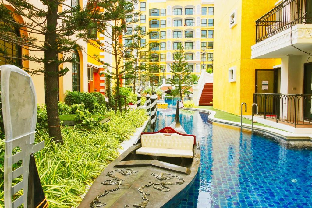 Na Chom Thian Apartment | Venetian Resort Pattaya - Quiet Oasis - Huge Waterpark, Gym, Sauna & Kids Playground