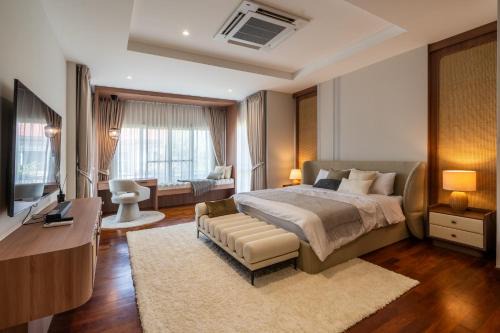 Bang Phlap Villa | Villa 3 Bedrooms 5 Bathrooms 2 Multi Rooms WiFi
