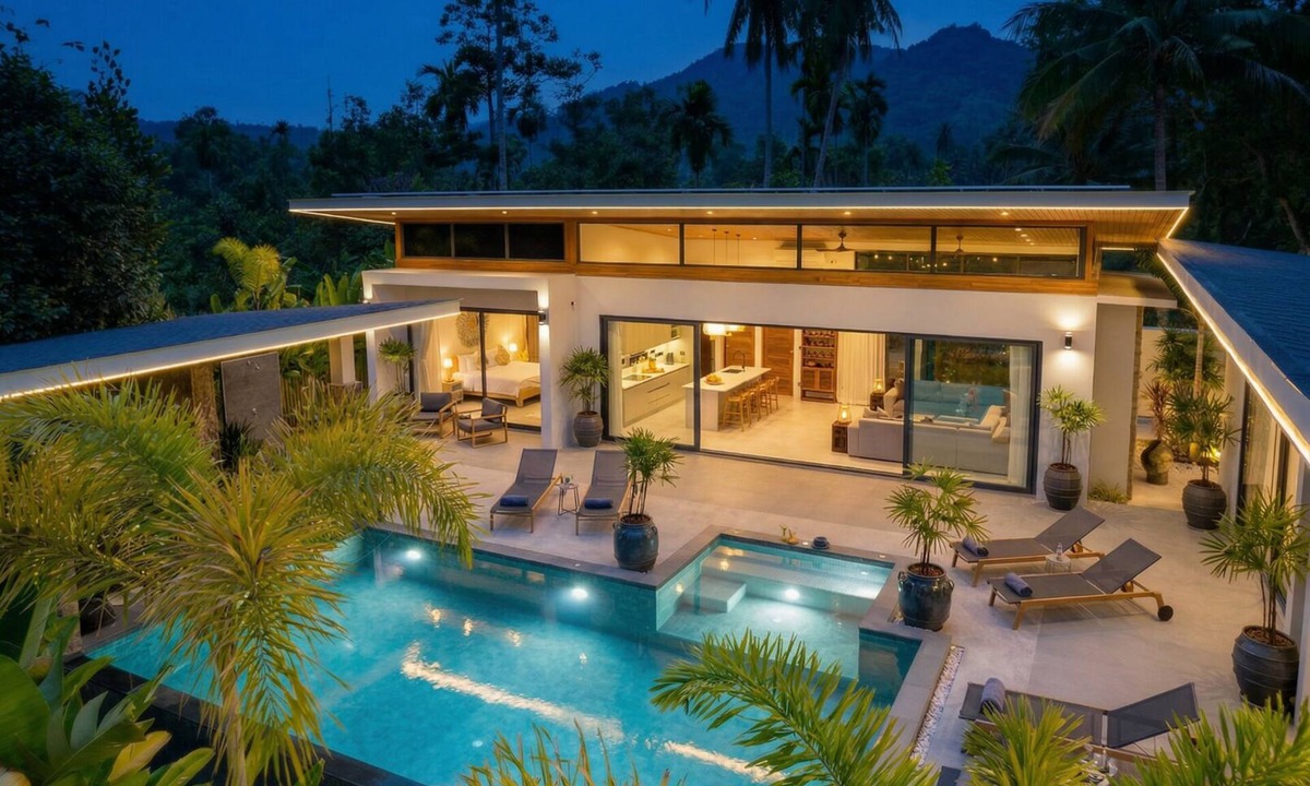 Lamai Villa | Villa Nuvana 3BR Private Pool in Mae Nam