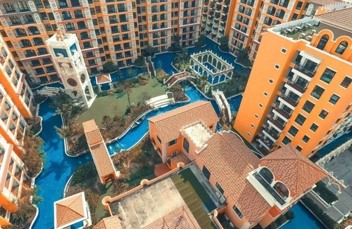 Na Chom Thian Apartment | 421C - Luxurious Studio Condo in Na Jomtien with Pool Access