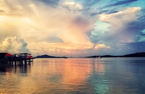 Ko Lanta Old Town Villa | Aquablue Villa - Private Overwater 3BR Villa - Sea View