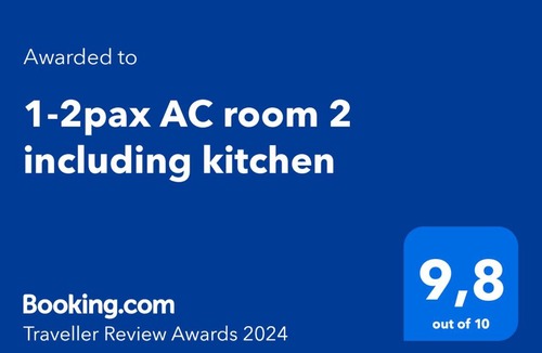 Siem Reap Apartment | Ban Sokluy AC apartment 2 1-2pax including kitchen