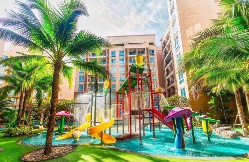 South Pattaya Apartment | Jomtien Paradise Resort Pool View Atlantis