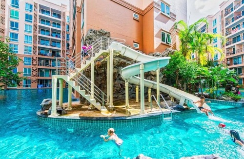 South Pattaya Apartment | Jomtien Paradise Resort Pool View Atlantis