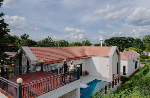 Mu Si Villa | Khao Yai Pool Villa - Private Pool, Mountain View, BBQ, Pets Friendly