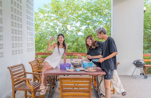 Mu Si Villa | Khao Yai Pool Villa - Private Pool, Mountain View, BBQ, Pets Friendly
