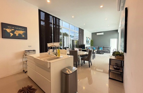 Khao Tao Villa | Modern 3 Bedroom Private Pool Villa KH-A1