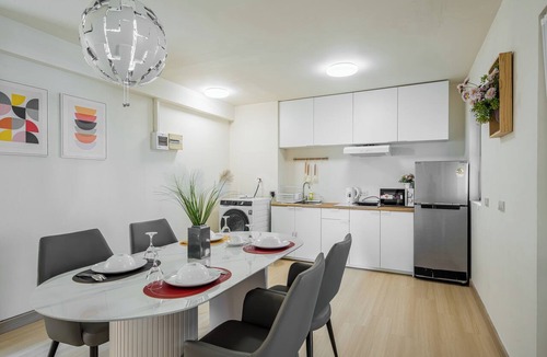 Ban Mai Apartment | Nordic Minimal 3BR Tub Near Impact Arena DMK