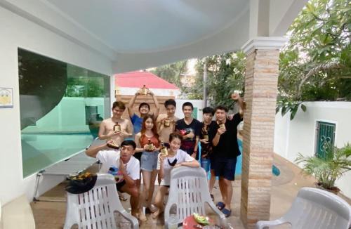 South Pattaya Villa | TEWAREE VILLA - PATTAYA HOLIDAY HOUSE WALKING STREET 4 bedrooms