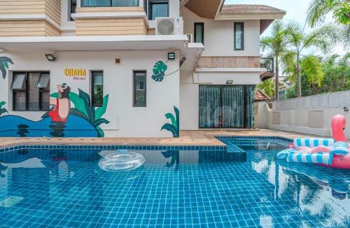 Central Pattaya Villa | Thai Home Luxury 3bedroom pool villa near Hollywood