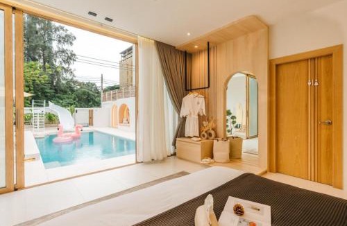 Na Chom Thian Villa | Villa Isla on the beach, by saya
