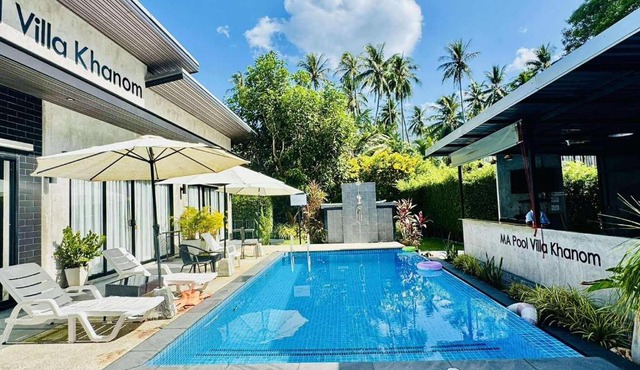 มาพูลวิลล่าขนอม MA Pool Villa Khanom in Khanom