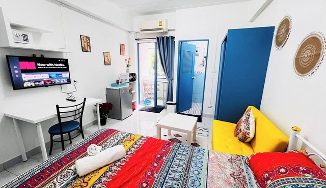 203 Budget Room, wifi&utilities, Bangkok’s center in Bangkok