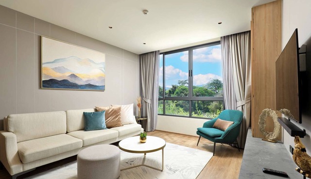 2BR Apartment with bath Bangtao | Capital Pro in Tambon Choeng Thale