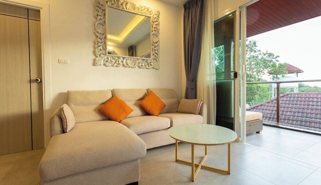 2BR Walk Award Winning Beach Pool & Gym C126 in Tambon Rawai