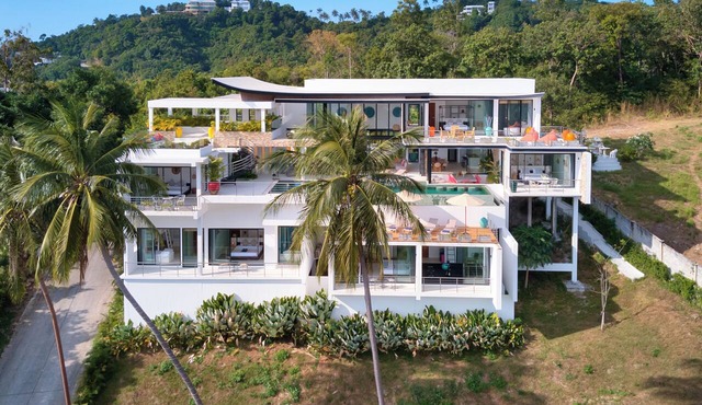 4 Bedroom Seaview Tropical Eco-friendly Villa in Koh Samui