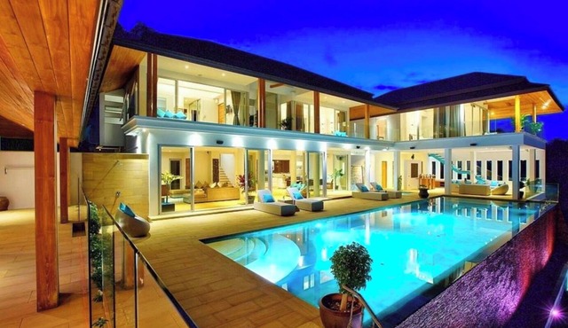 7 Bedroom Luxury Sea View Villa Moon in Koh Samui