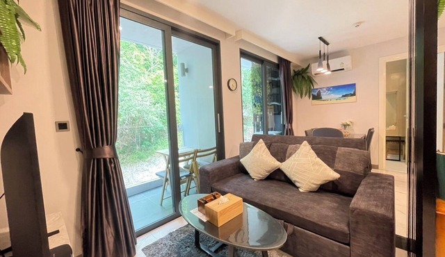 AO407- 2 Bedroom Serviced Apartment with Forest View at Ao Nang Beach in Tambon Ao Nang