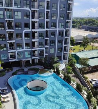 Arise15F Chiang Mai High Floor Pool Luxury Condo Free Pool Gym Monthly Rental 1 Bedroom 15F in Chiang Mai