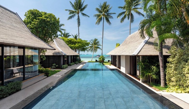 Artisanal 6BR Beachfront Villa | Lipa Noi in Koh Samui
