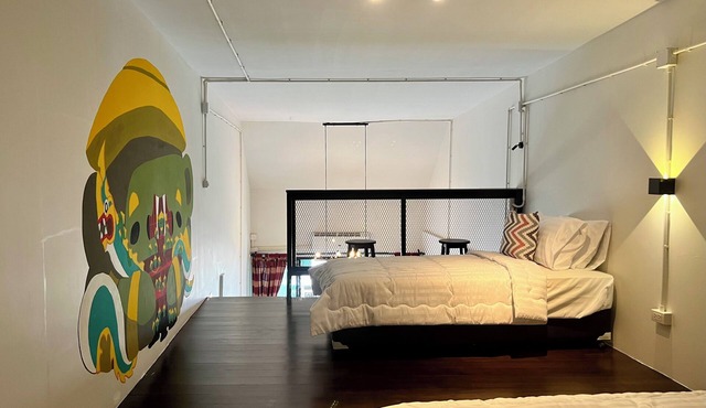 Artist Studio Apartment with Canal View in Krung Thep Maha Nakhon