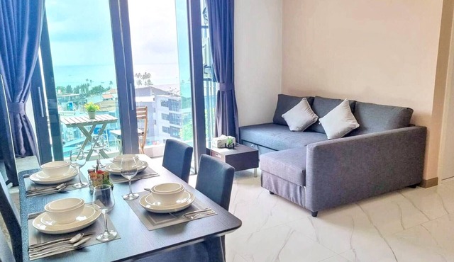 BO401 - 2 Bedrooms Serviced Apartment with Sea View at Ao Nang Beach in Tambon Ao Nang