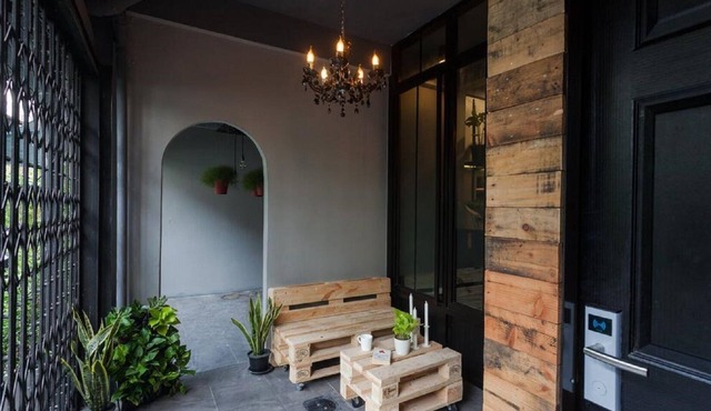 Boho Twin Room with breakfast in Khwaeng Wat Ratchabophit