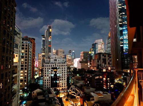 City comfort appartment, Skytain Step 600 m, Erawan shrine in Bangkok