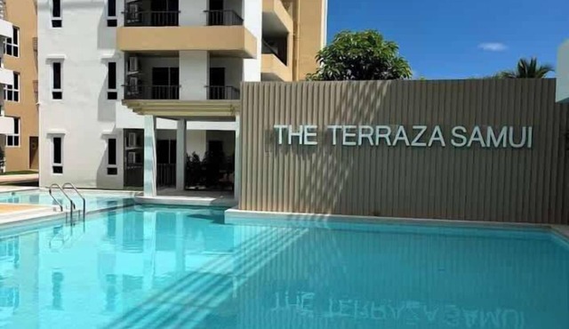 Condo with pool and sauna in Koh Samui in Tambon Maret