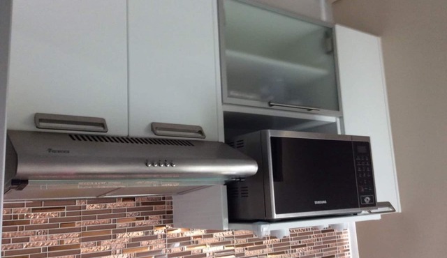 Fully furnished condo close to BTS Bearing, Hospital, and Mega Mall. in Bangkok