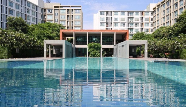 Greenery living in resort condo in Tambon Fa Ham