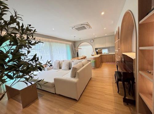 Japandi Cozy House Bangna - Japanese Style 3BR Residence in Ban Thap Nang