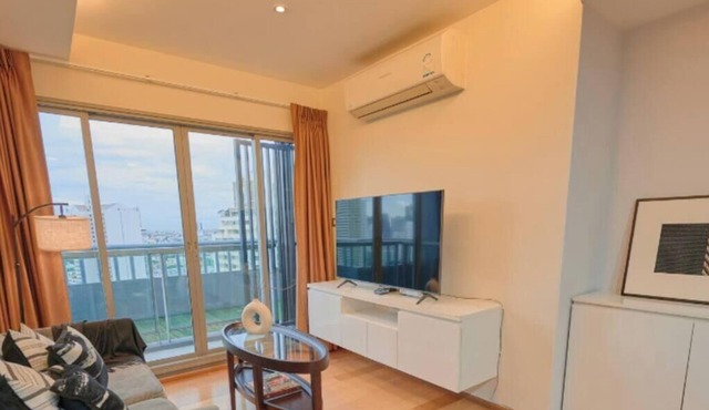KingBed-5min»Metro-HighFloor-Kitchen-Gym-500Mbps - Apartment in Watthana
