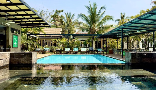 Le petit nid Banana resort in Phumĭ Réach Born