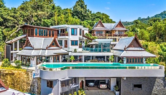 Luxurious 180 degree Seaview 6 Bedrooms Private Pool Villa in Kamala in Kamala