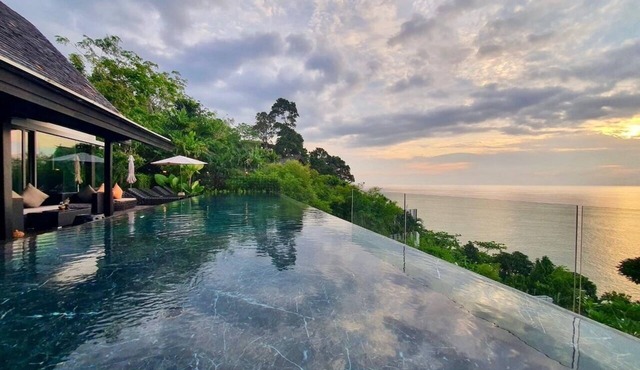 Newly Renovated Private Pool with perfect sunset views near Kamala Beach. in Phuket