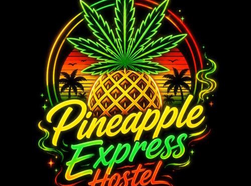 Pineapple Express in Bang Bua Thong Railway Station