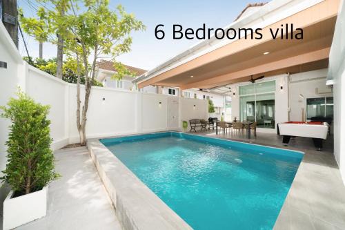 Prime Patong-5BR-6BR pool villa See photo BEFORE BOOK in Patong Beach
