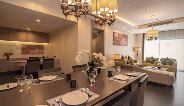Qs 2BR/Serviced Apartment/140SQM/Monthly in Bangkok