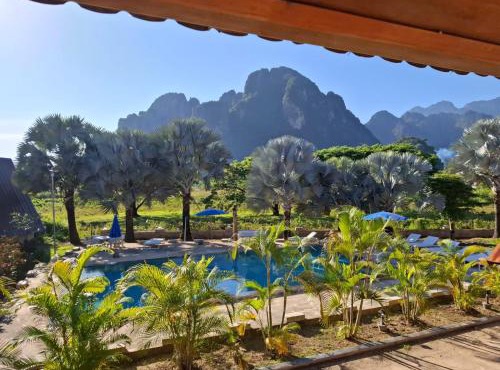 Romantic Vang Vieng resort in Vang Vieng